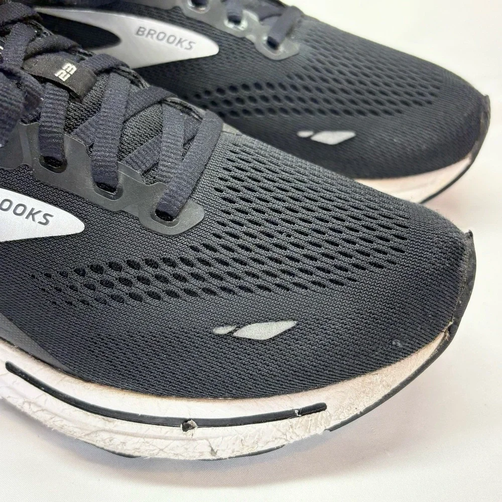 Brooks Adrenaline GTS 23 Shoes Womens US 9.5 Black Running Sneakers 1203811B004